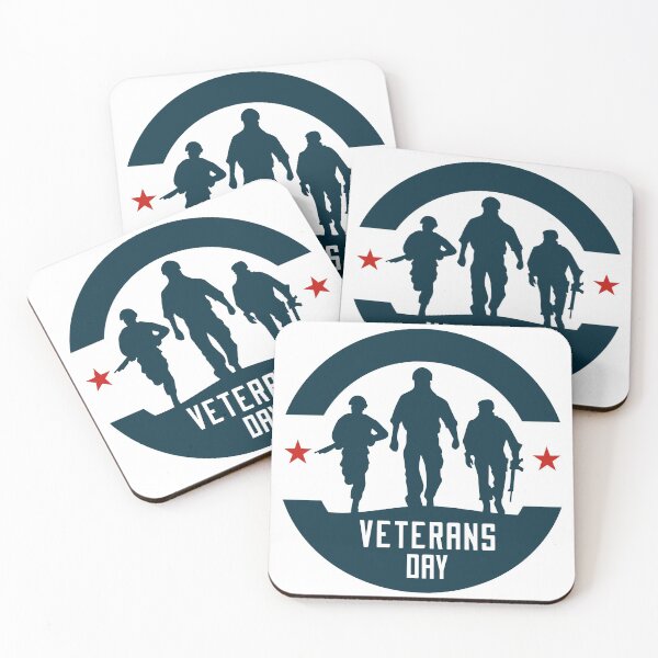 Item preview, ROUND VETERANS DAY FLAT designed and sold by ALINNAN789.