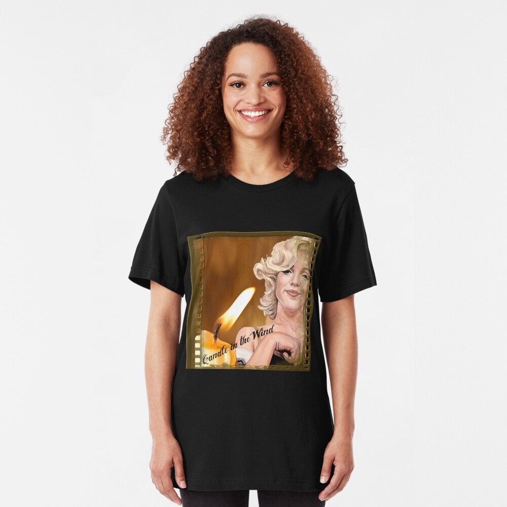 Candle in the Wind Slim Fit T-Shirt