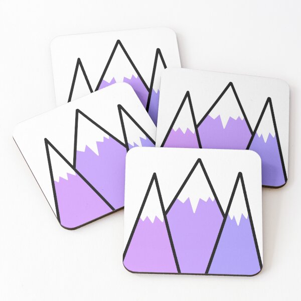 Item preview, Purple mountains  designed and sold by Olivia Bracco.