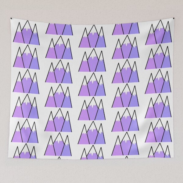 Item preview, Purple mountains  designed and sold by Olivia Bracco.