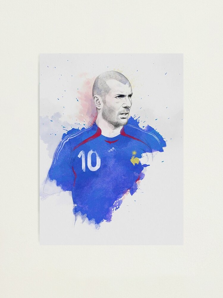 Zinedine Zidane Framed Art Prints for Sale - Fine Art America