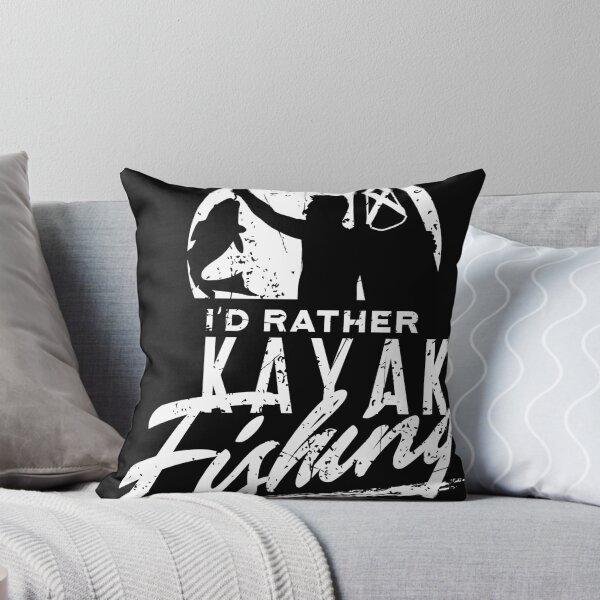 Item preview, Id Rather Be Kayaking Fishing Fisherman graphic designed and sold by Lisbob.