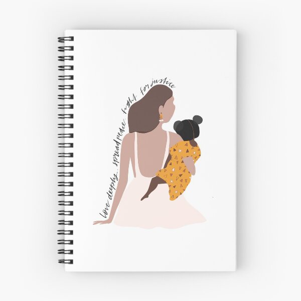 Item preview, Black Lives Matter | Love Deeply Spread Peace Fight for Justice | People of Color | 50% DONATED BLM / POC | Illustration + Calligraphy designed and sold by seaniemendoza.