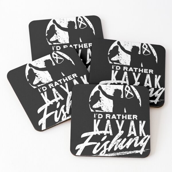 Item preview, Id Rather Be Kayaking Fishing Fisherman graphic designed and sold by Lisbob.