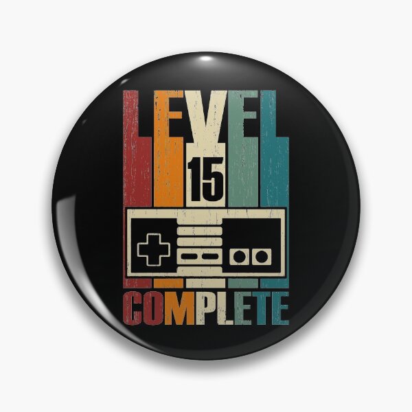 Item preview, Level 15 Complete - 15th Wedding Anniversary Gift Fathers Day Gamer Dad designed and sold by nana1099.