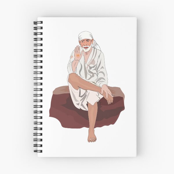 Item preview, Sai Baba of Shirdi | Sai Baba  Indian spiritual master sai baba  designed and sold by KARTICK DUTTA.
