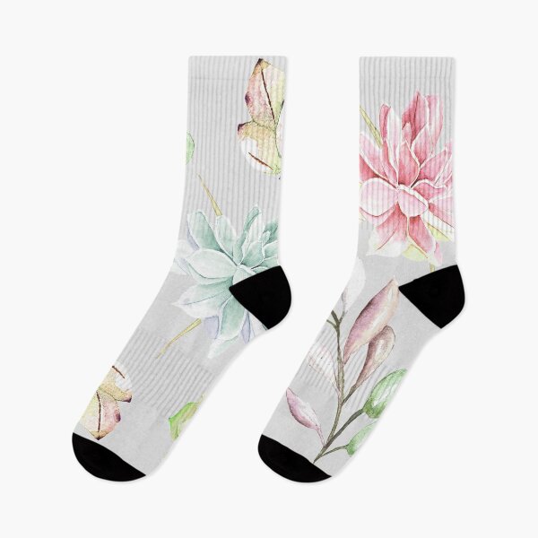 Item preview, Pastel pink succulent and leaves designed and sold by latiendadearyam.