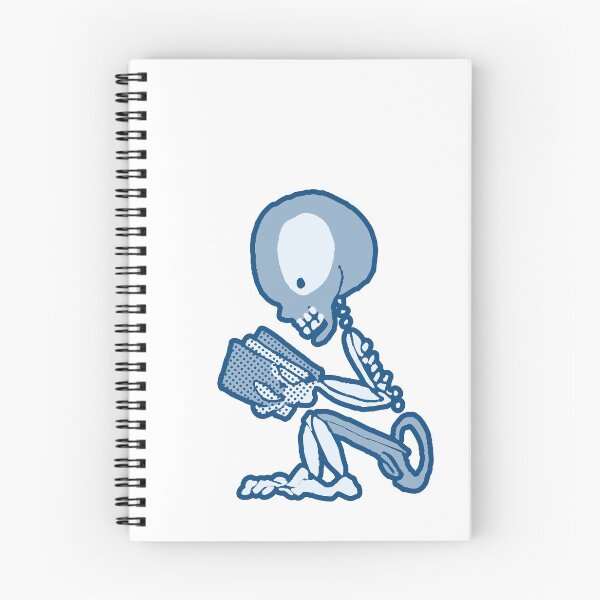 Item preview, Pins and Needles Pete Skeleton with Book designed and sold by ArgyleImp.