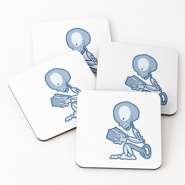Item preview, Pins and Needles Pete Skeleton with Book designed and sold by ArgyleImp.
