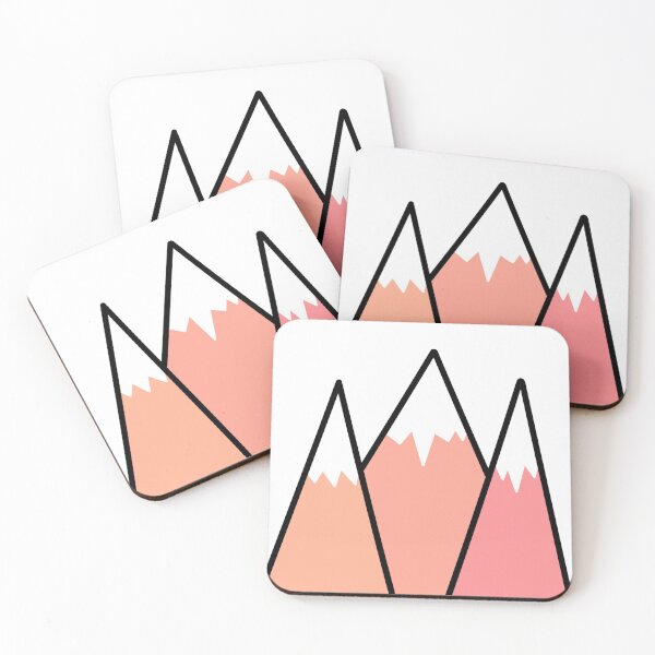 Item preview, Pink mountains  designed and sold by Olivia Bracco.