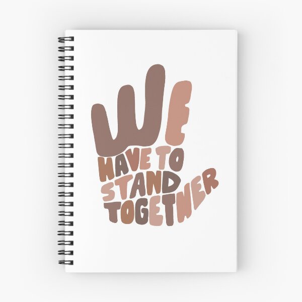 Item preview, Black Lives Matter | We Stand Together | People of Color | 50% DONATED BLM / POC | Illustration + Calligraphy designed and sold by seaniemendoza.