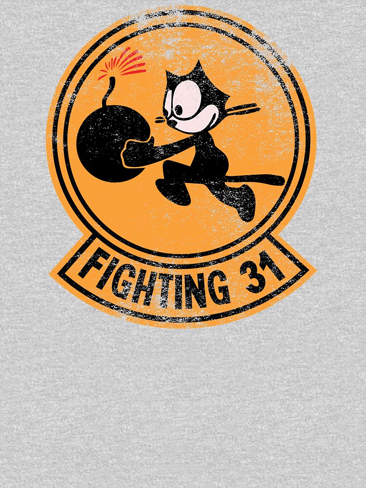 WW2 VFA-31 Tomcatters Squadron Patch Shirt Gear by DynamicDesign