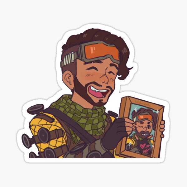 Mirage Apex Legends Sticker