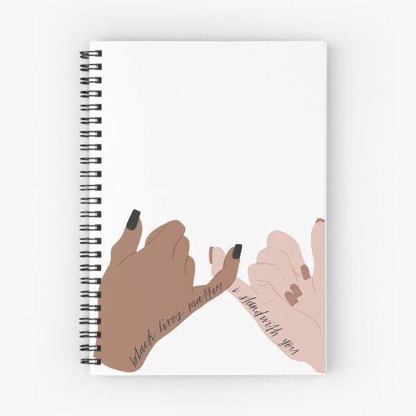 Item preview, Black Lives Matter | I Stand With You | People of Color | 50% DONATED BLM / POC | Illustration + Calligraphy designed and sold by seaniemendoza.