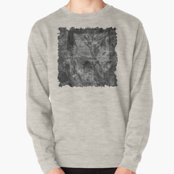 The Atlas of Dreams - Plate 32 (b&w) Pullover Sweatshirt