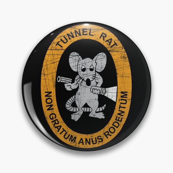 Item preview, Vietnam Tunnel Rat Non Gratum Anus Rodentum Shirt Gear designed and sold by DynamicDesign.