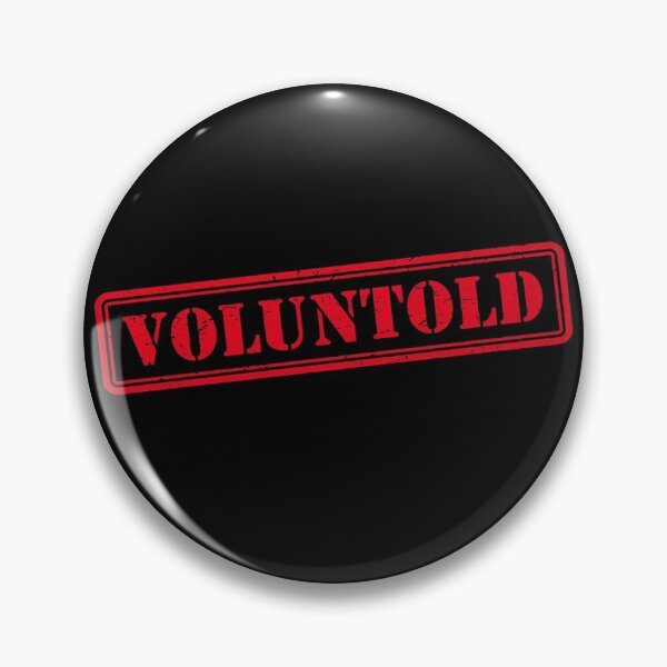 Item preview, Funny Military Phrase Voluntold Stamp Distressed Shirt Gear designed and sold by DynamicDesign.