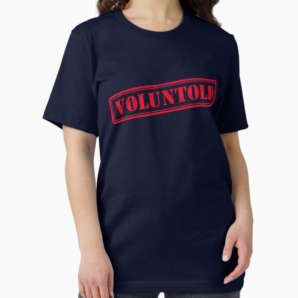 Item preview, Funny Military Phrase Voluntold Stamp Distressed Shirt Gear designed and sold by DynamicDesign.