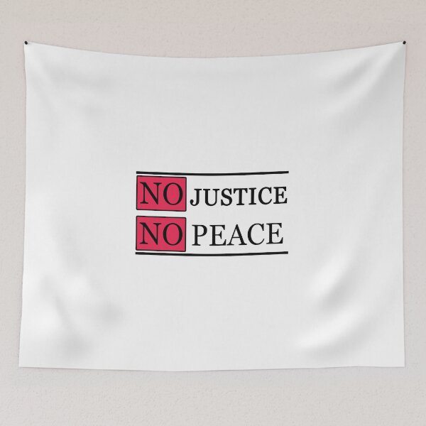 Item preview, No Justice No Peace, Stop racism   designed and sold by Amineharoni.