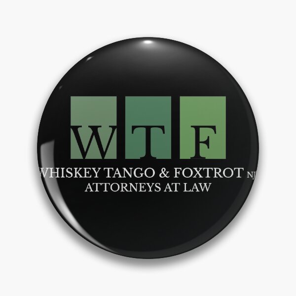 Item preview, Funny WTF Whiskey Tango Foxtrot Attorneys At Law Shirt Gear designed and sold by DynamicDesign.
