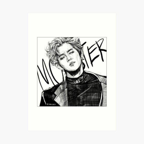 MONSTER Art Print