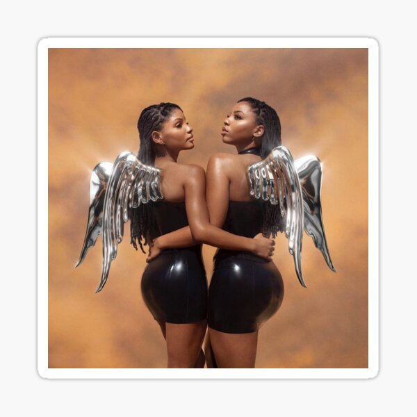 Chloe x Halle 2 rujackks ungodly hour Sticker