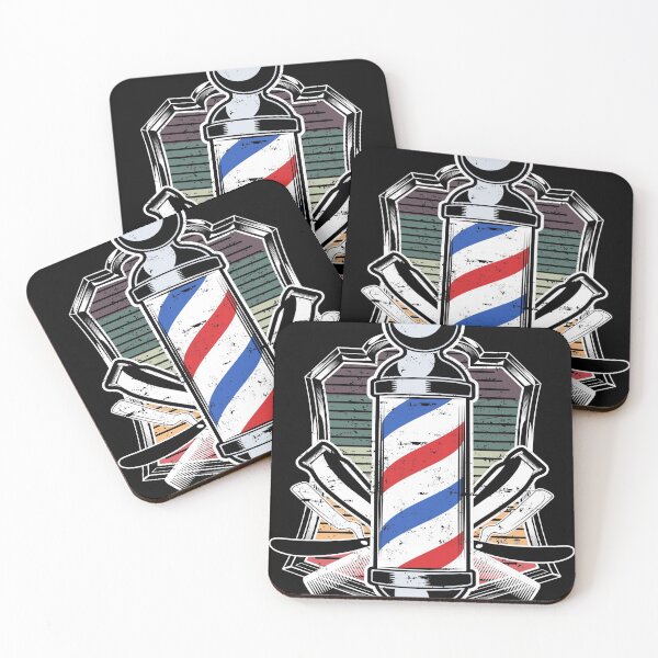 Item preview, Love Barbershop Hairdresser Gift Retro design  graphic designed and sold by Lisbob.