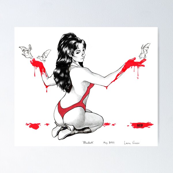 Item preview, Vampirella - Blood Bath designed and sold by Laura Guzzo.