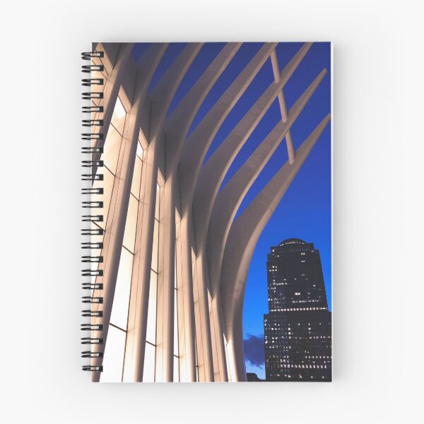 Item preview, Night time building architecture in NYC  designed and sold by cloudedsunset.