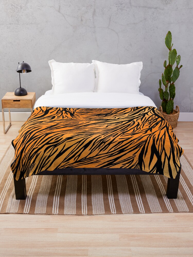 blanket tiger print