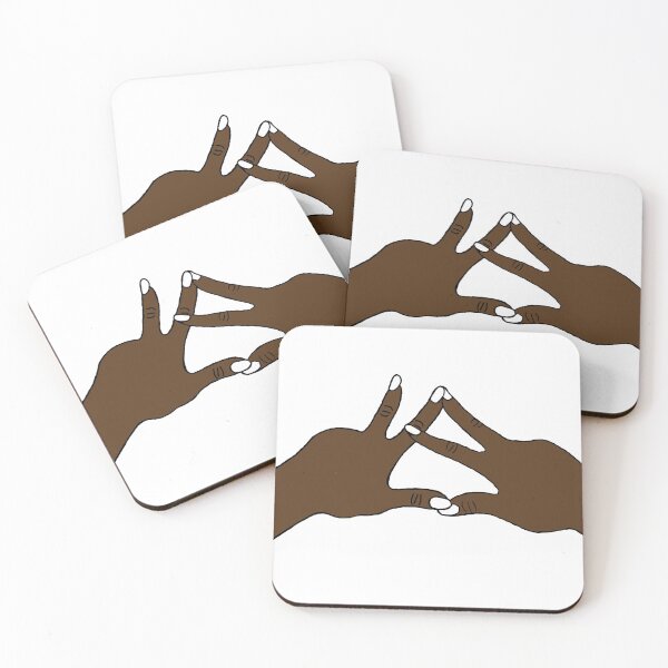 Item preview, theta hand sign (dark) designed and sold by seggmann.