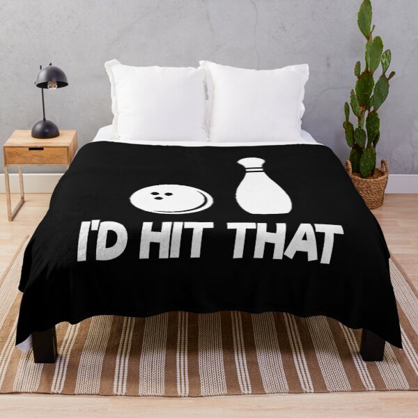 Item preview, Funny Bowling I'd Hit That Bowler designed and sold by Tee Kaboom!.