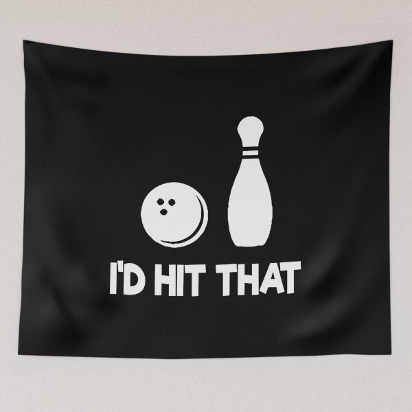Item preview, Funny Bowling I'd Hit That Bowler designed and sold by Tee Kaboom!.