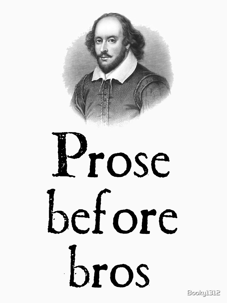 Thumbnail 7 of 7, Classic T-Shirt, Prose before bros designed and sold by BookwormDesigns.