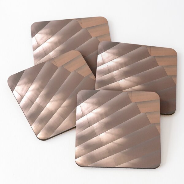 Item preview, Stunning Linear Peach Pattern At The MoMA designed and sold by cloudedsunset.