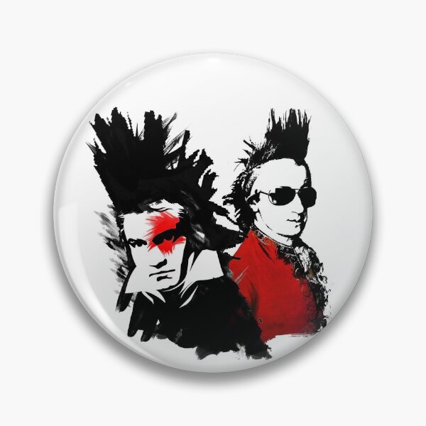 Item preview, Beethoven Mozart Punk designed and sold by vivalarevolucio.