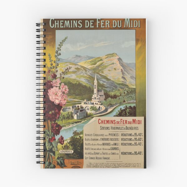 Item preview, Chemins du fer de Midi vintage travel poster designed and sold by stickart-marek.