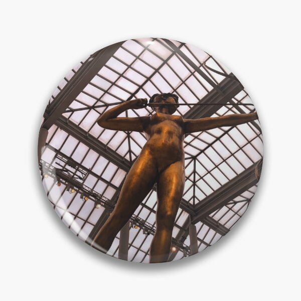 Item preview, Golden Bow and Arrow Sculpture at the MoMA designed and sold by cloudedsunset.