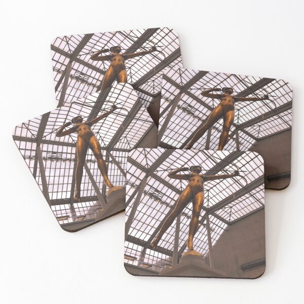 Item preview, Golden Bow and Arrow Sculpture at the MoMA designed and sold by cloudedsunset.