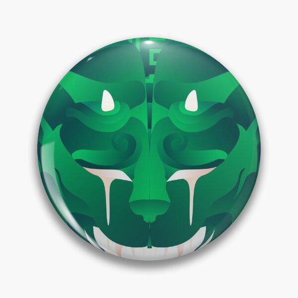 Item preview, Samurai neko turquoise mask designed and sold by mawmawli.