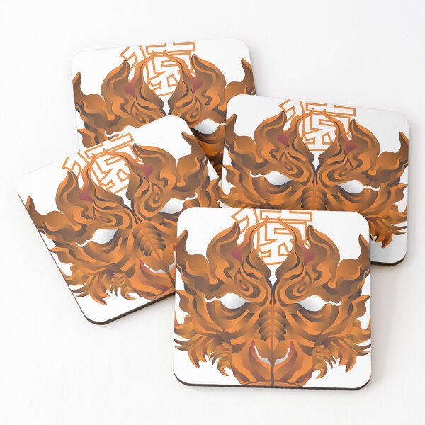 Item preview, Samurai saru golden mask designed and sold by mawmawli.