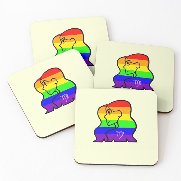 Aperçu de l'œuvre Virgo LGBTQIA Pride créée et vendue par TomeOfCartoons.
