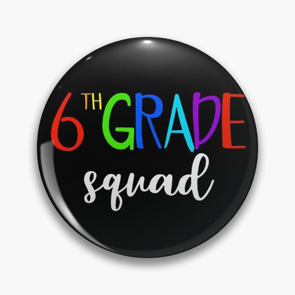 Item preview, Cute 6th Grade Squad Cool Sixth Grade Teacher Shirt Gear designed and sold by DynamicDesign.