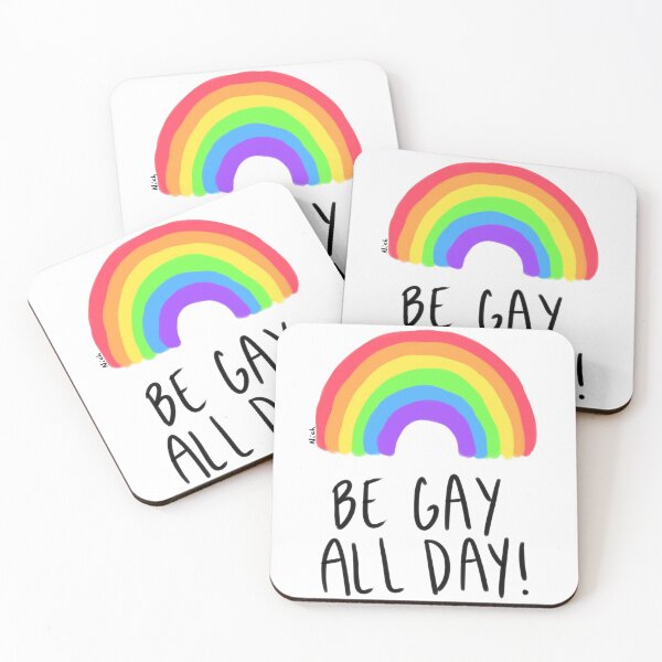 Item preview, Be Gay ALL Day! designed and sold by Jadekingfisher.