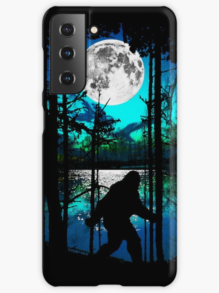 Bigfoot Moon Samsung Galaxy Phone Case