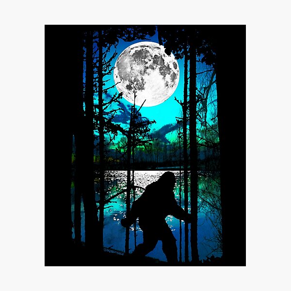 Item preview, Bigfoot Moon designed and sold by ROBOTFACE .