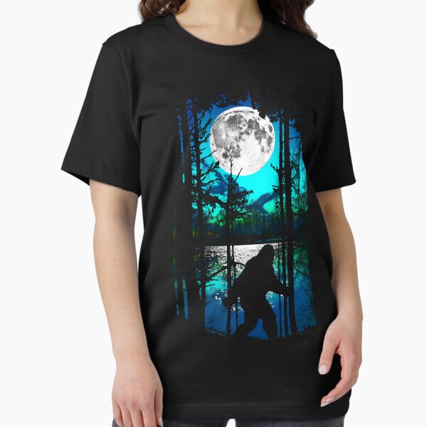 Item preview, Bigfoot Moon designed and sold by ROBOTFACE T-Shirts.