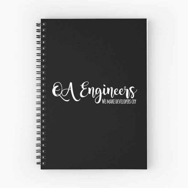 Item preview, QA Engineers, We Make Developers Cry designed and sold by heartfeltarts93.