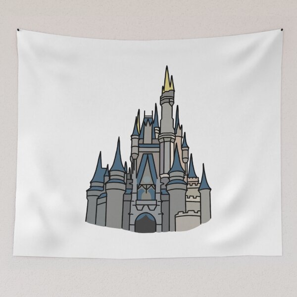 Item preview, shaded cinderella's castle designed and sold by ekmdesigns.