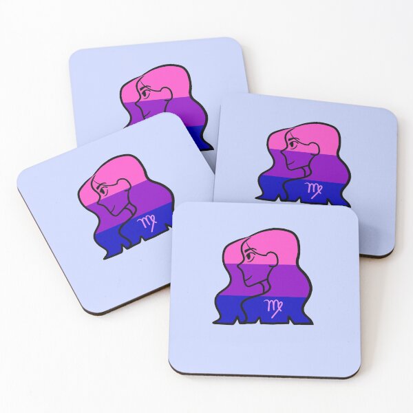 Aperçu de l'œuvre Virgo Bisexual Pride créée et vendue par TomeOfCartoons.